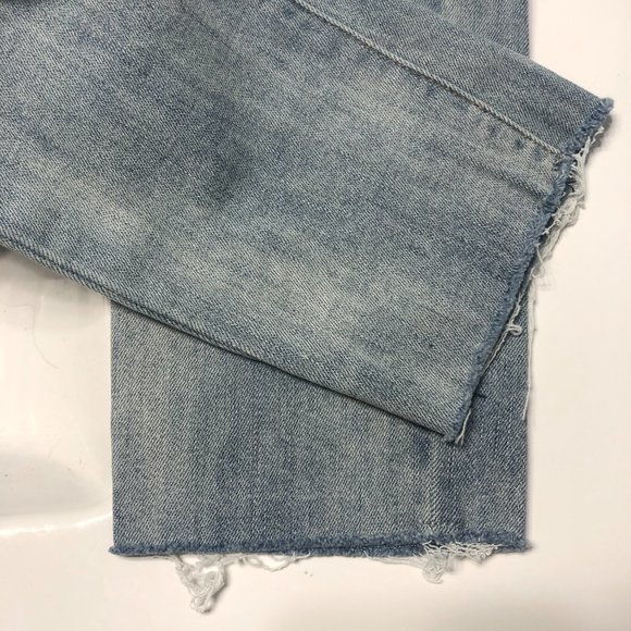 Signature by LEVI STRAUSS | flattering high-rise ankle skinny jeans raw hem - Picture 9 of 9